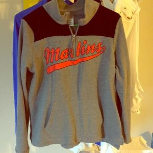 PINK Miami Marlins sweatshirt.